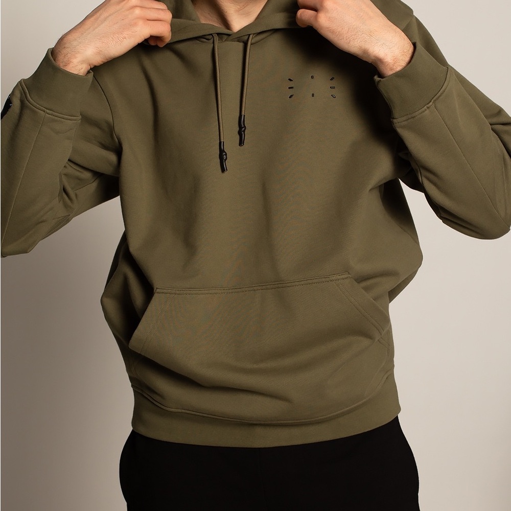 Rare olive green MCQ hoodie brand new with tags